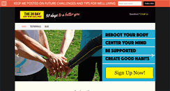 Desktop Screenshot of bodymindchallenge.com